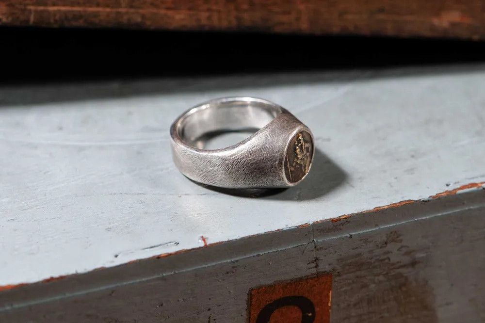 #028 - Signet Ring Saint Christopher