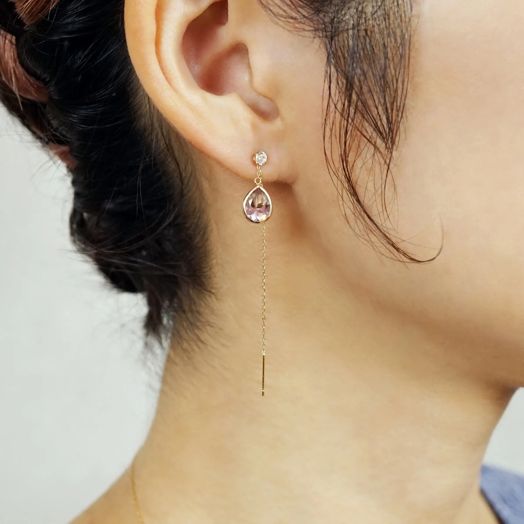 18K/10K Multiway Threader Earrings (Yellow Gold)