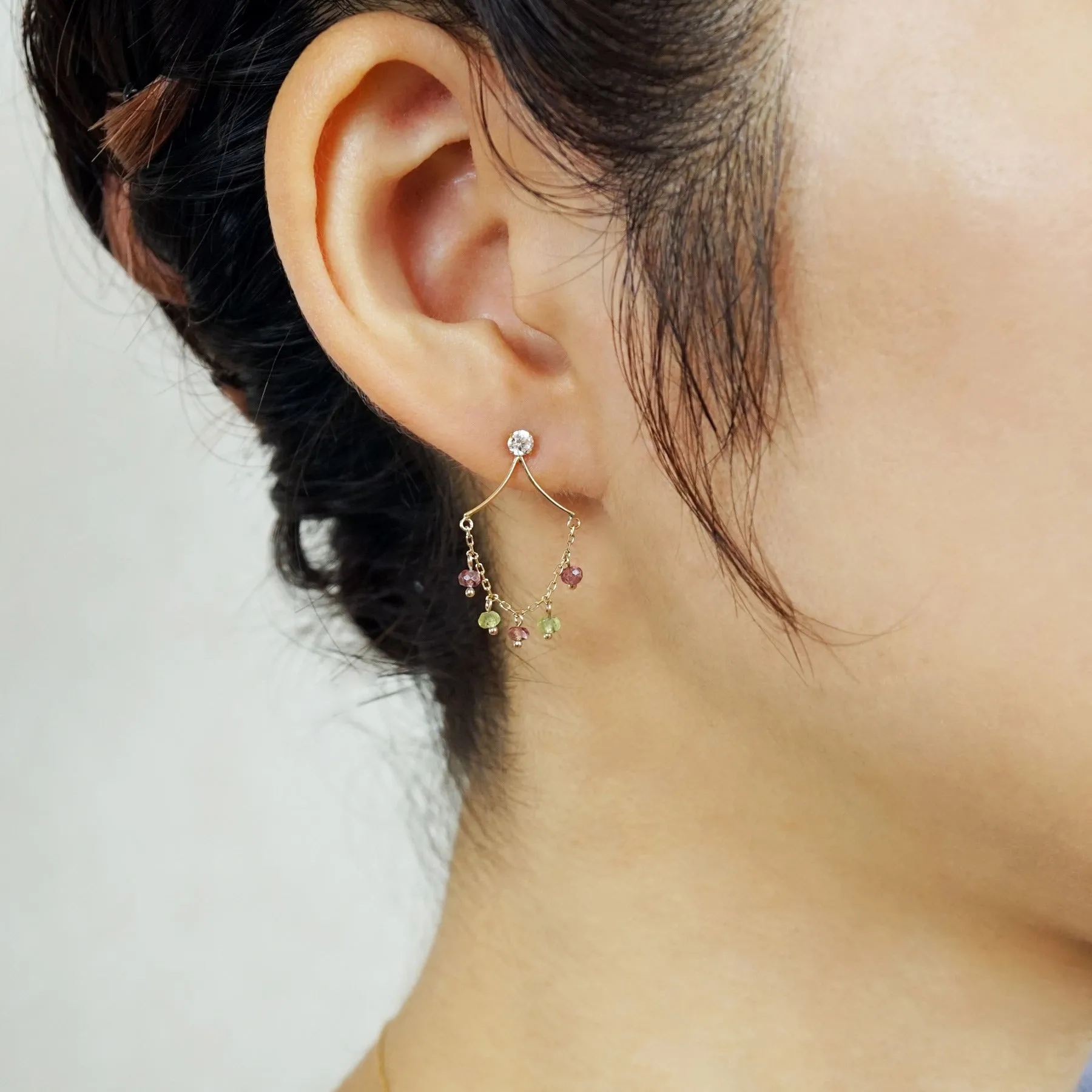 18K/10K Multiway Threader Earrings (Yellow Gold)