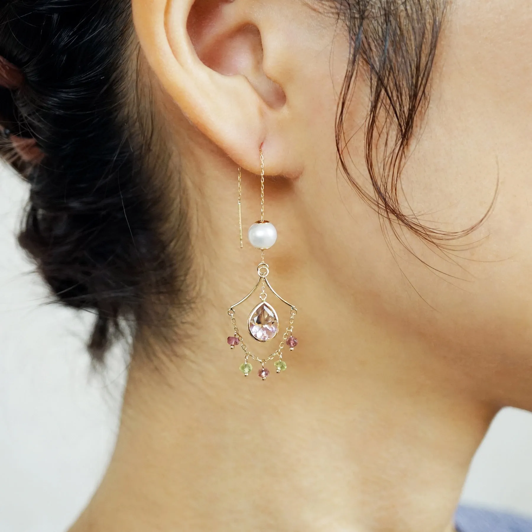 18K/10K Multiway Threader Earrings (Yellow Gold)