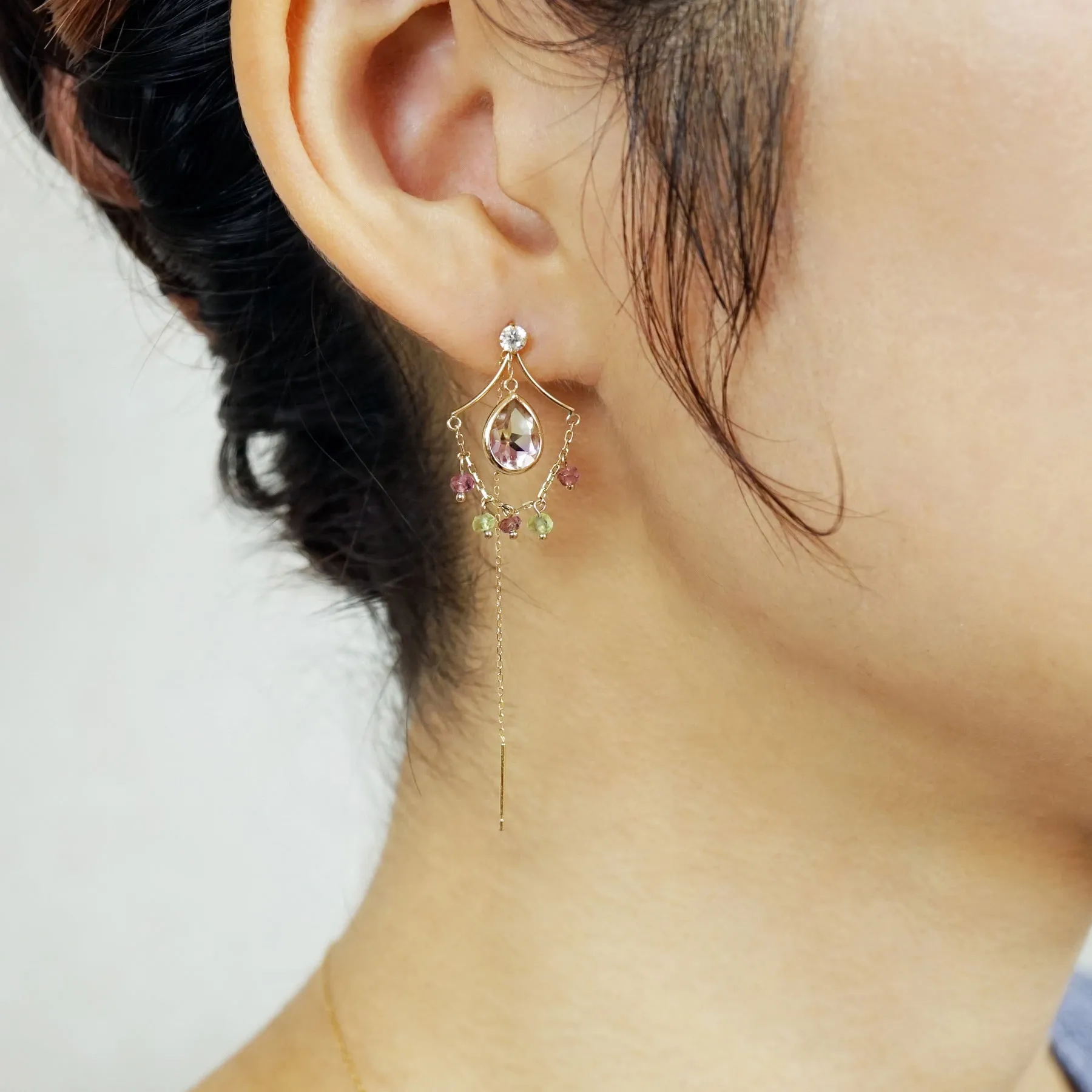 18K/10K Multiway Threader Earrings (Yellow Gold)