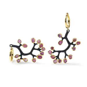Akka Ruby Earrings