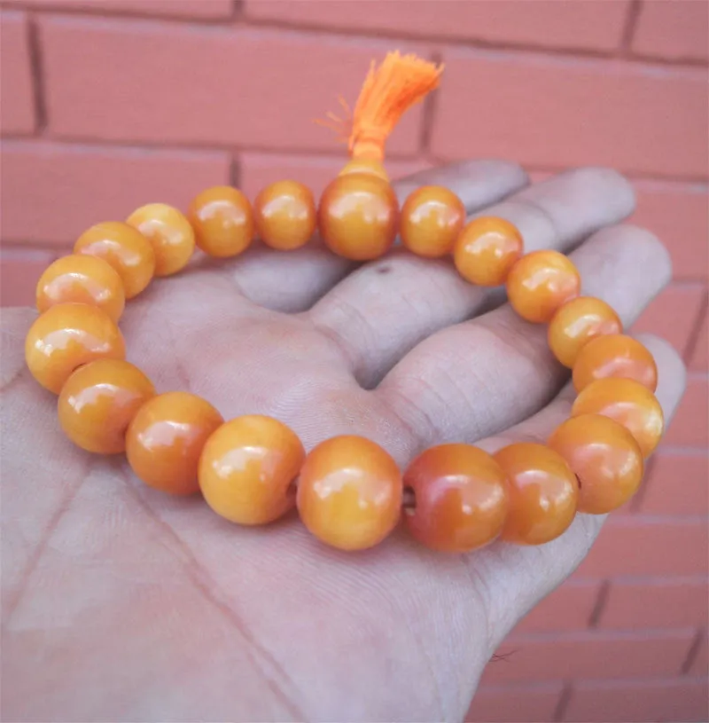 Amber Wrist Mala
