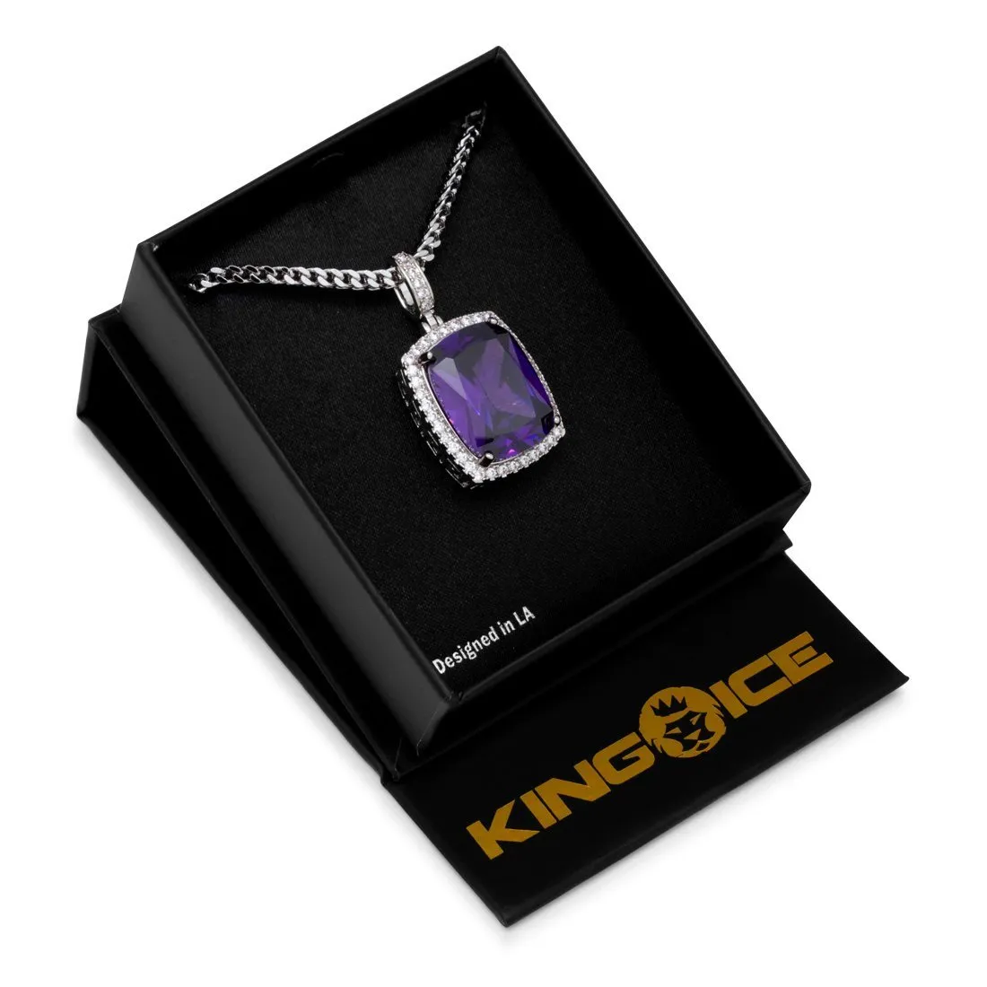 Amethyst Crown Julz Necklace