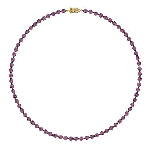Amethyst Crystal Necklace