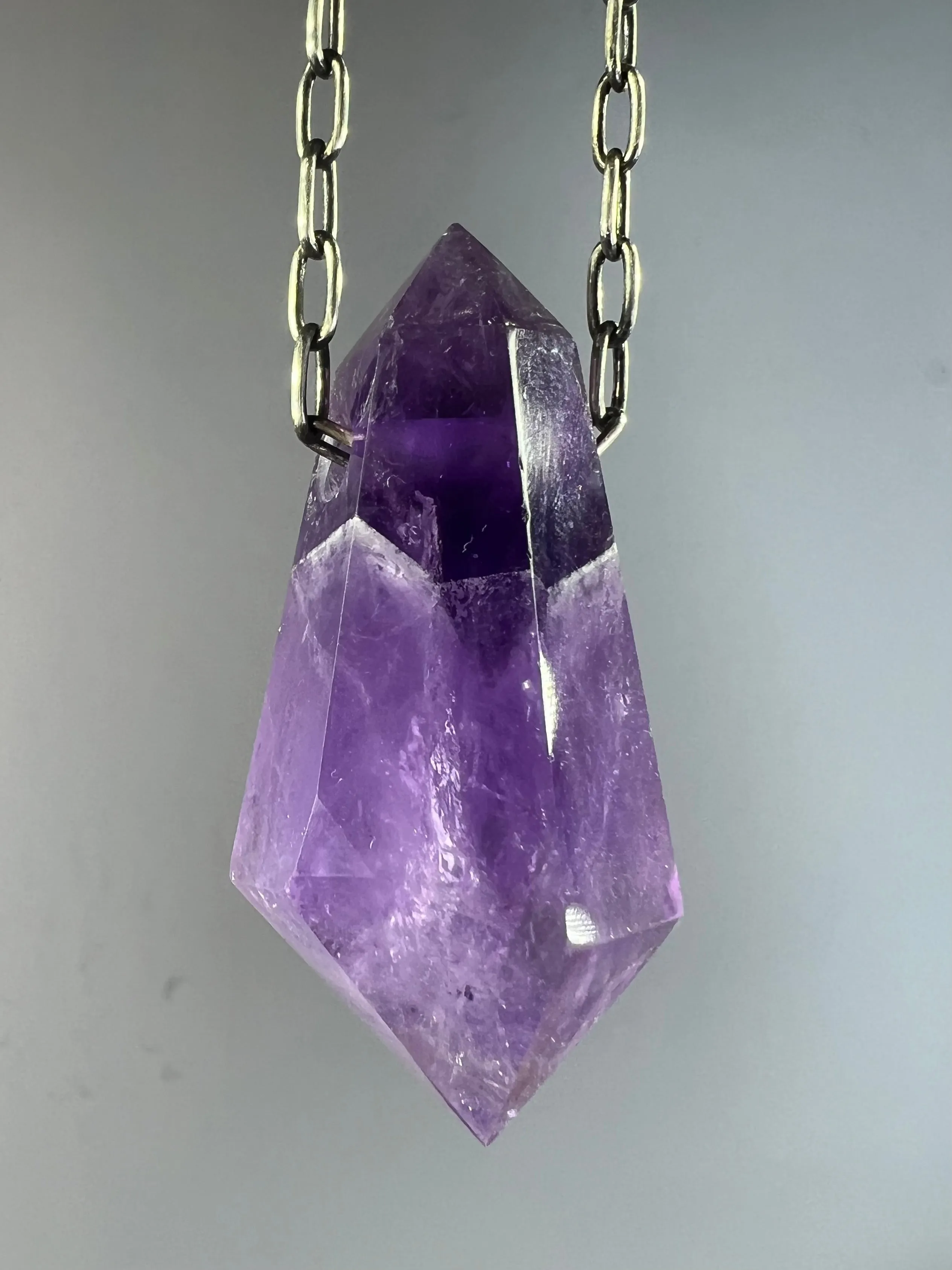 Amethyst Crystal Necklace