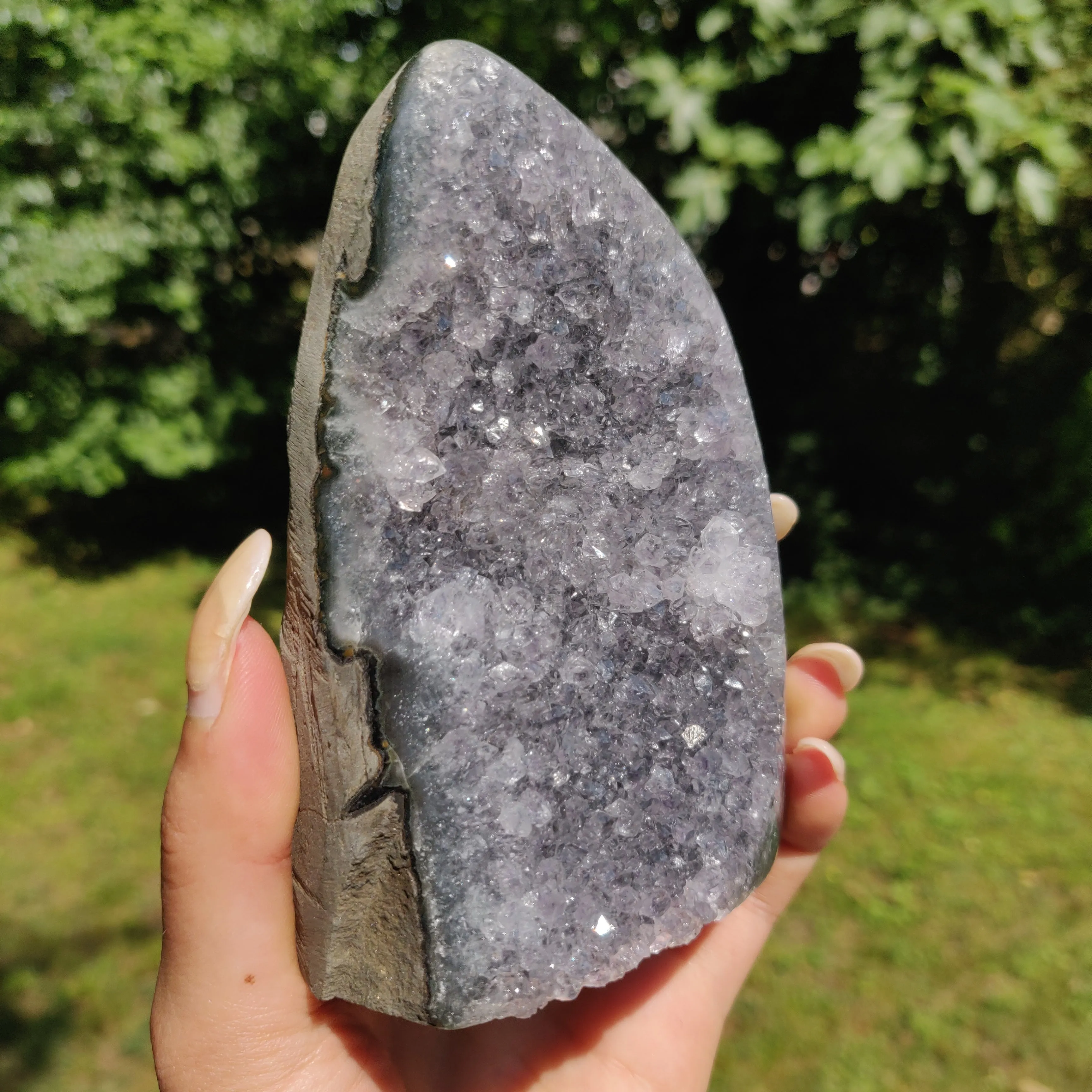 Amethyst Geode Free Form, Polished (#14)