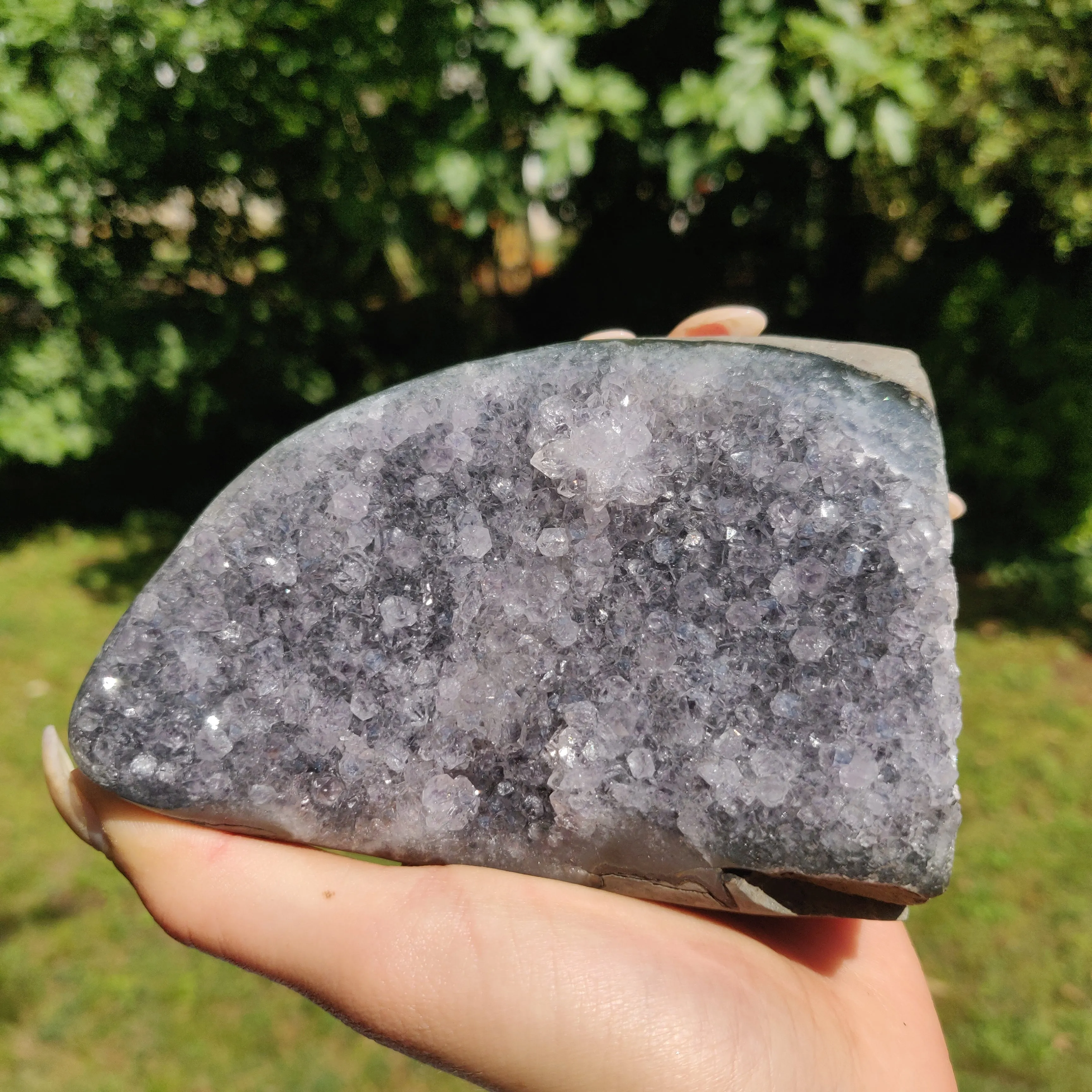 Amethyst Geode Free Form, Polished (#14)