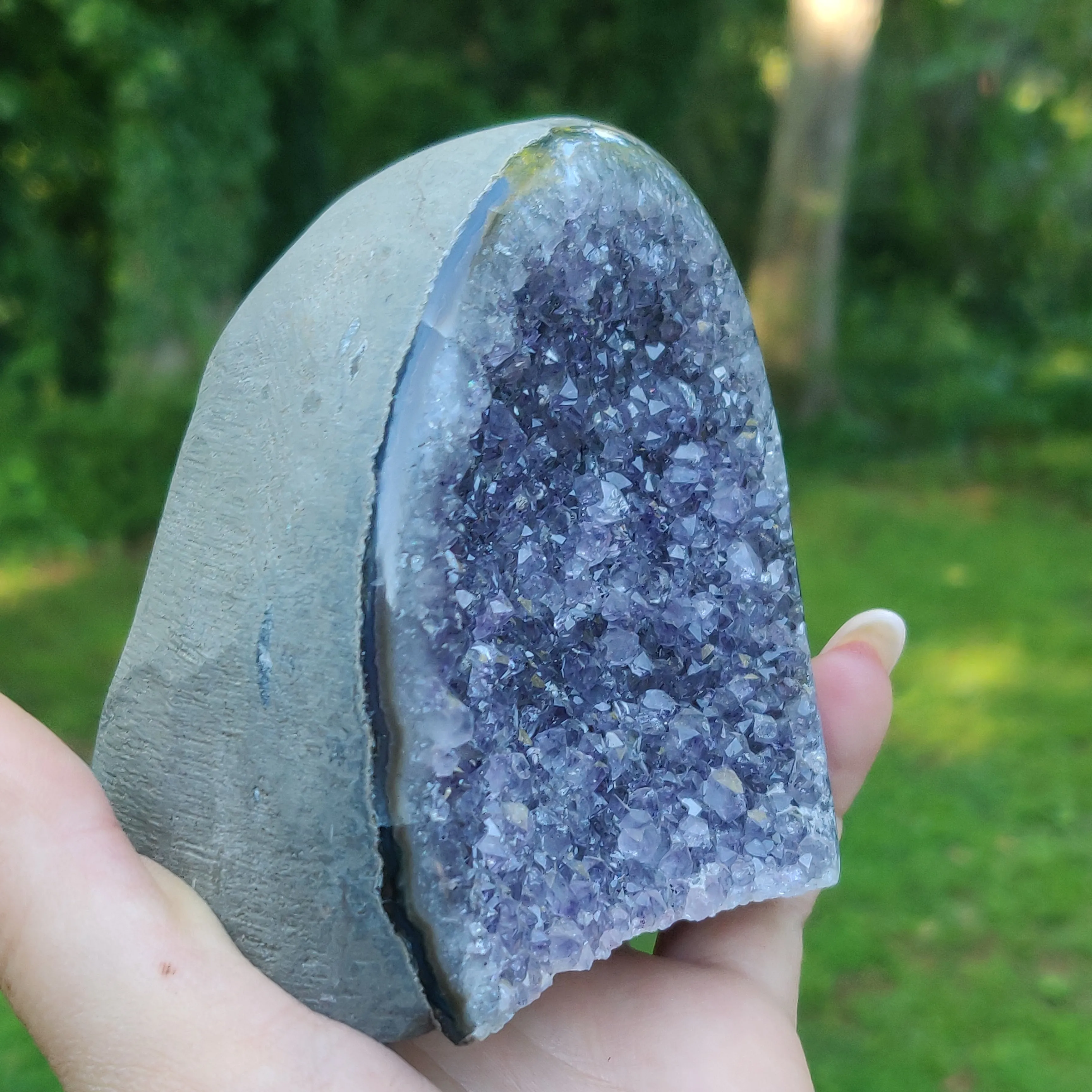 Amethyst Geode Free Form, Polished (#7)
