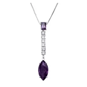 Amethyst Pendant Necklace