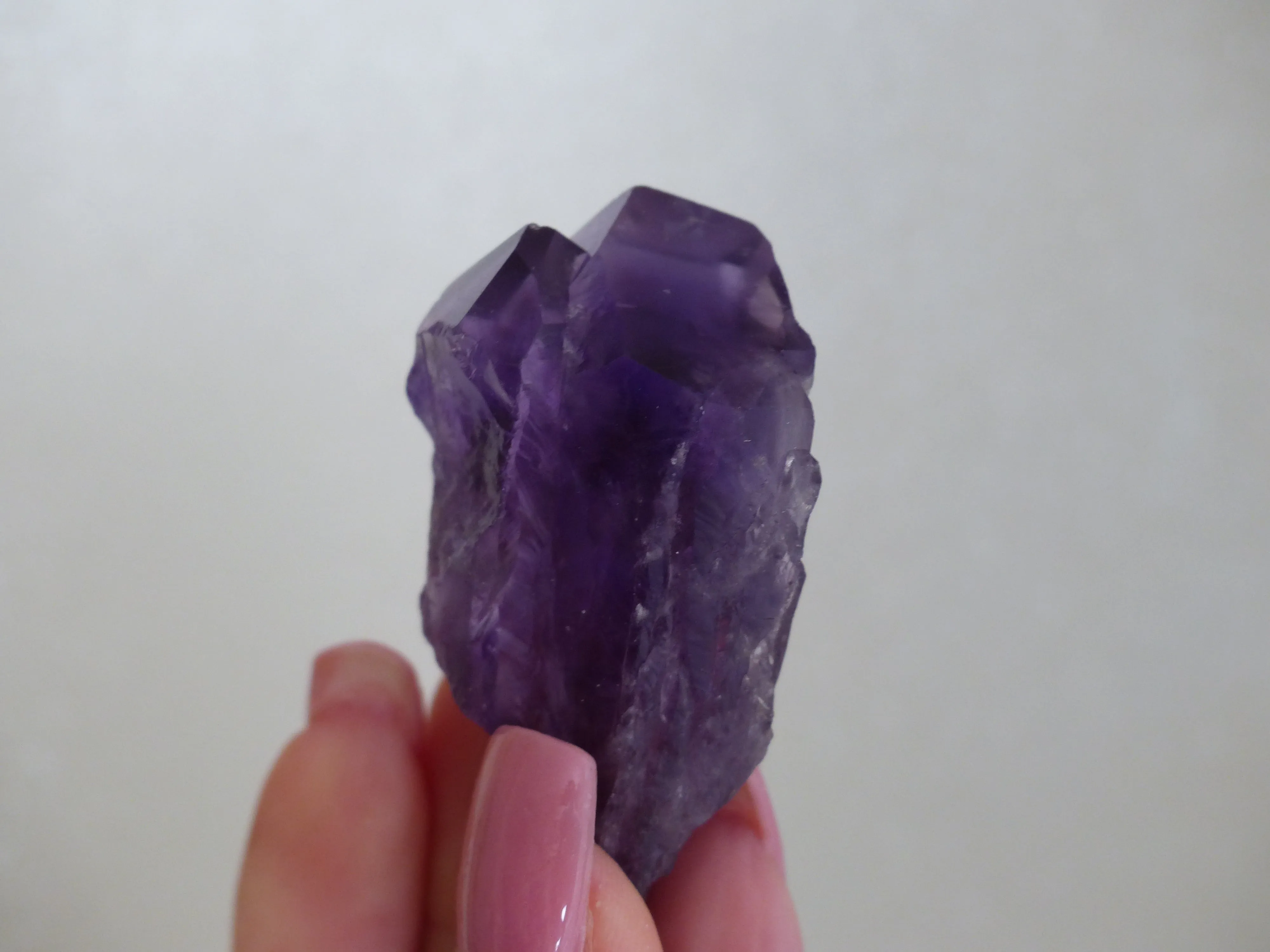 Amethyst Point, Amethyst Elestial Point from Brazil (#4)