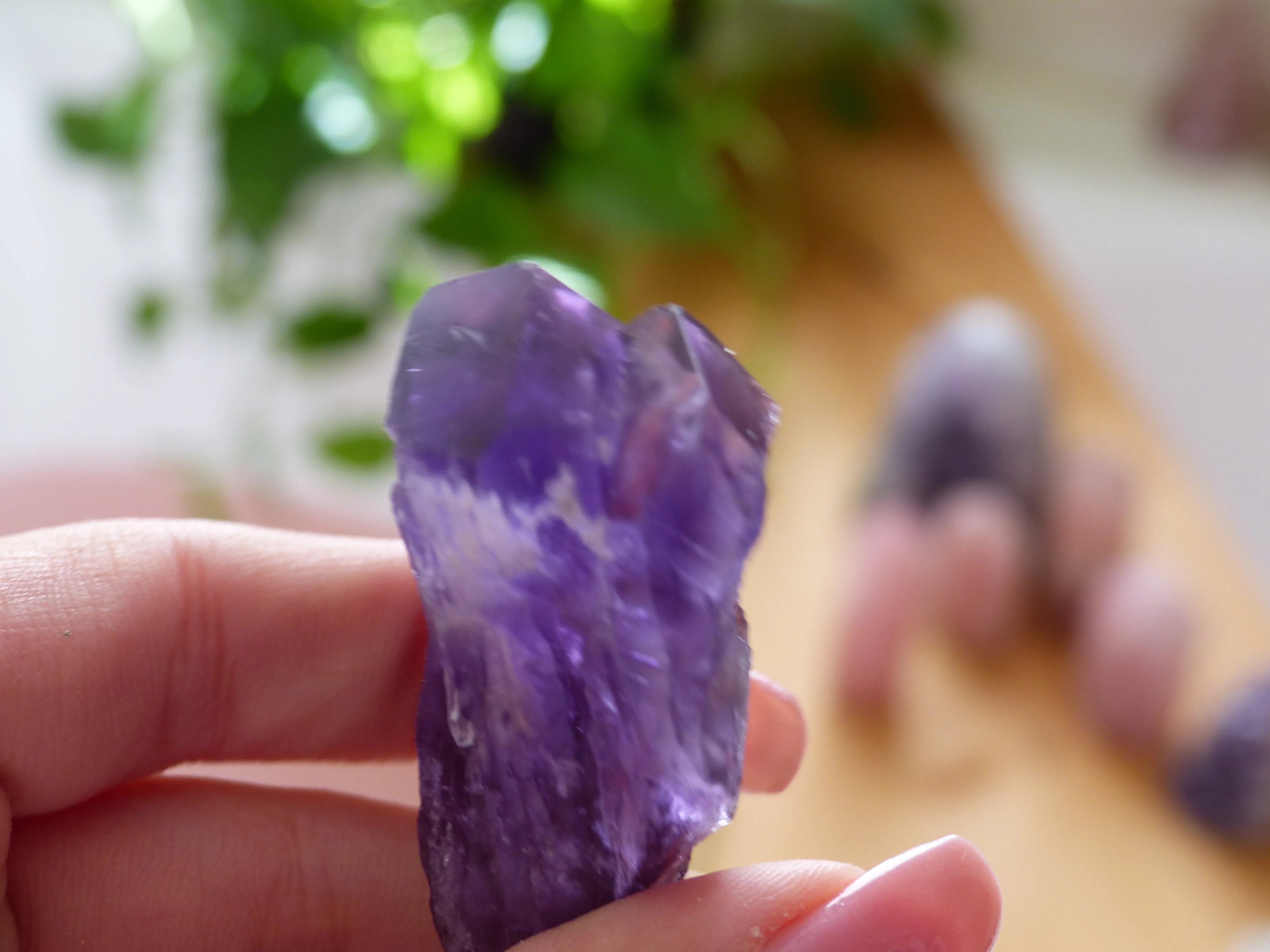 Amethyst Point, Amethyst Elestial Point from Brazil (#4)