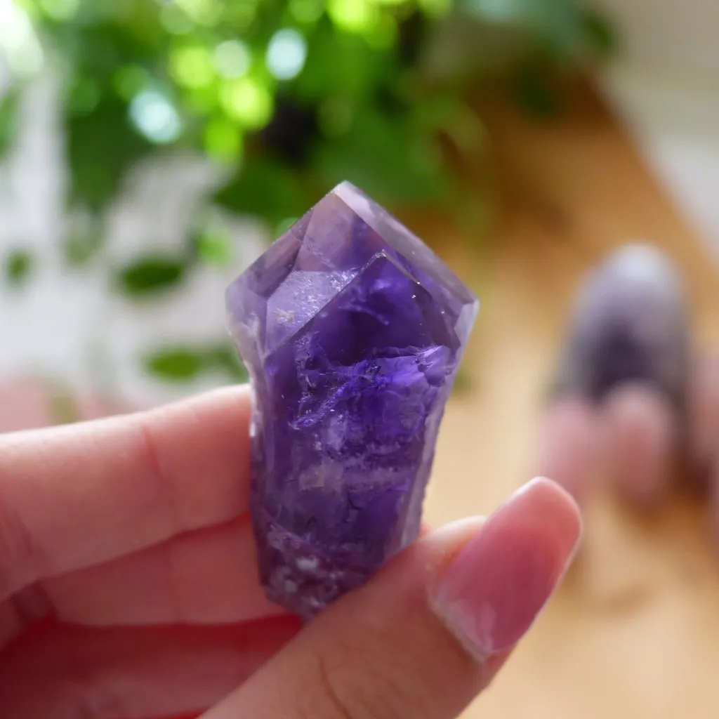 Amethyst Point, Amethyst Elestial Point from Brazil (#4)