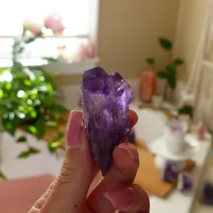 Amethyst Point, Amethyst Elestial Point from Brazil (#4)