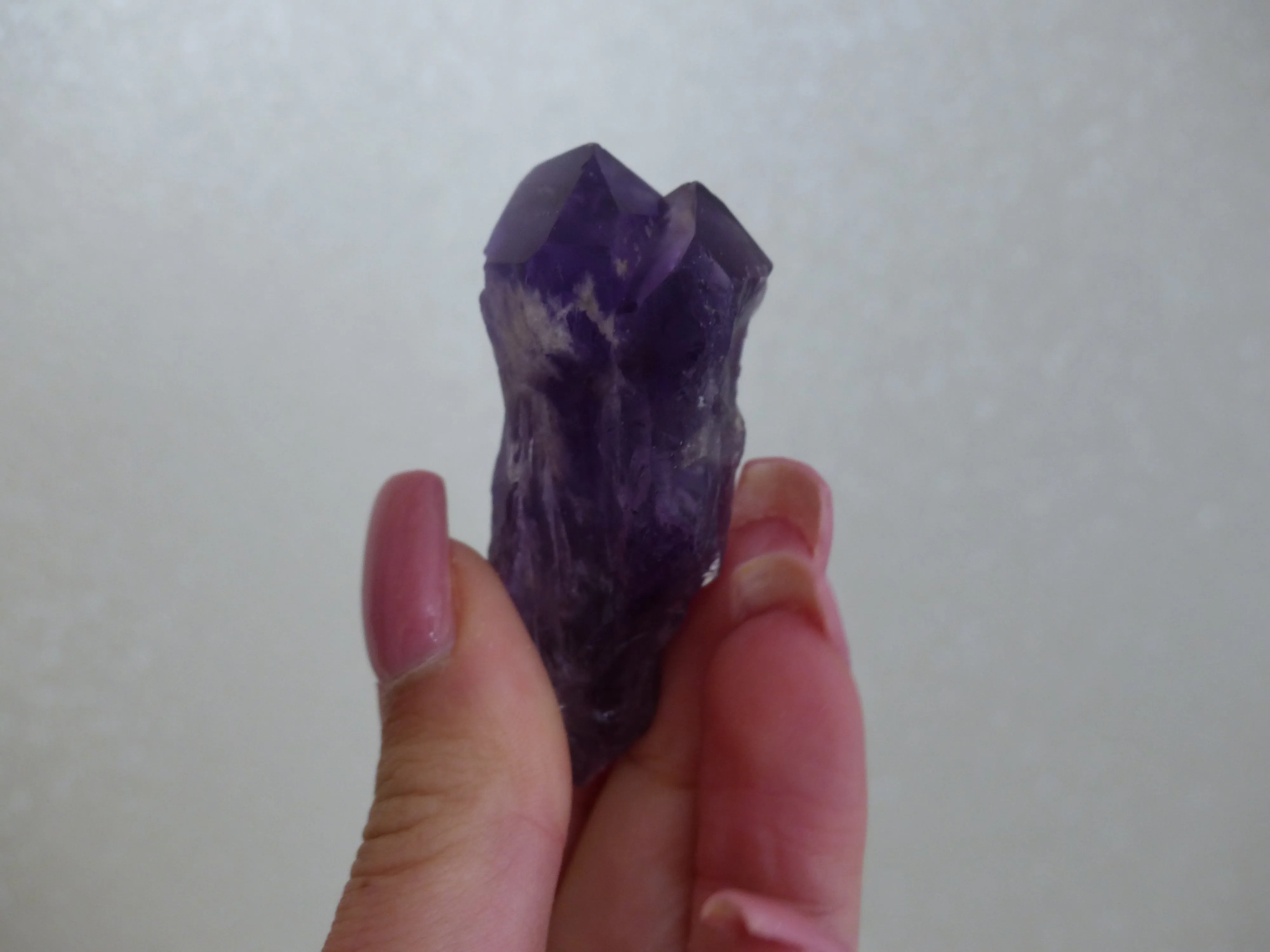 Amethyst Point, Amethyst Elestial Point from Brazil (#4)