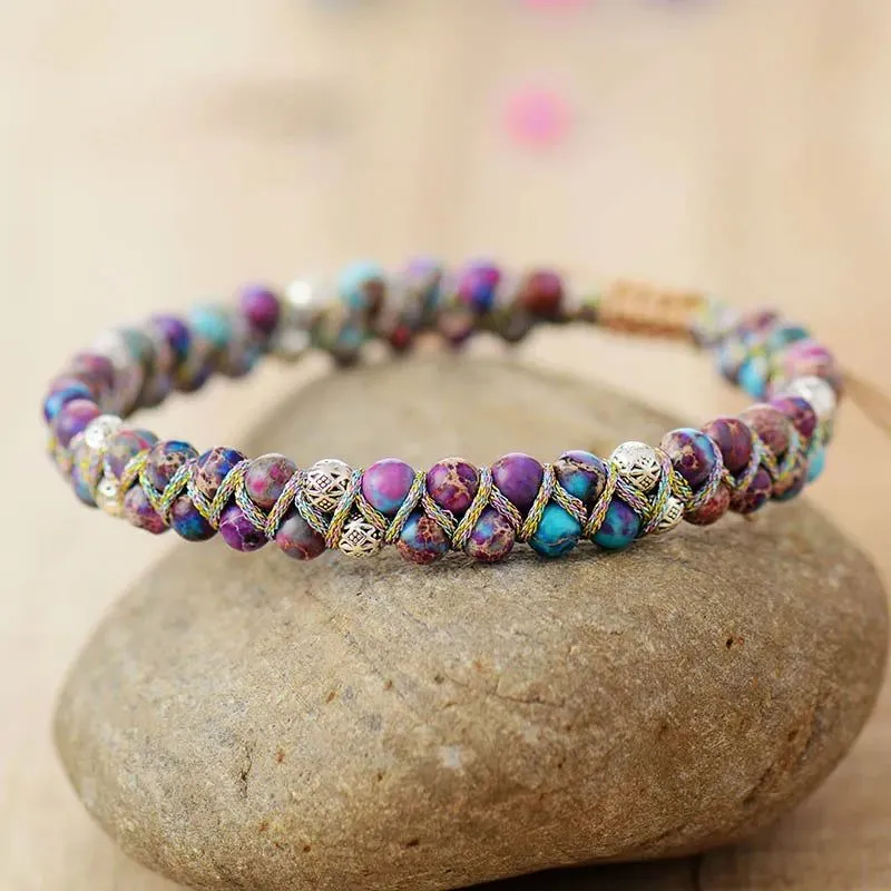 Amethyst Serenity Yoga Bracelet Collection