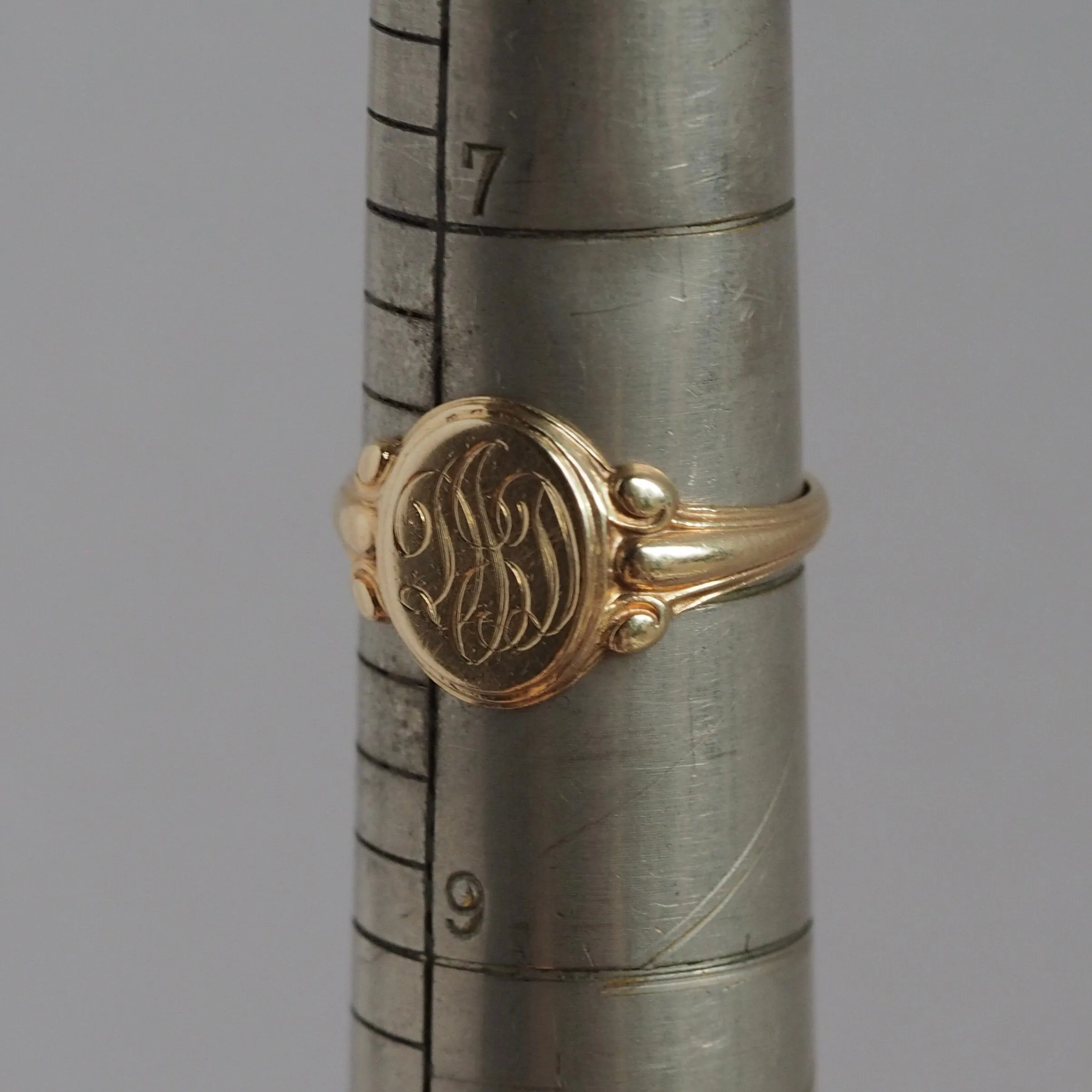 Antique 10k Signet Ring