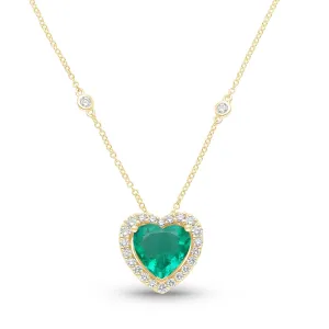 Ardent Heart II Necklace - YG