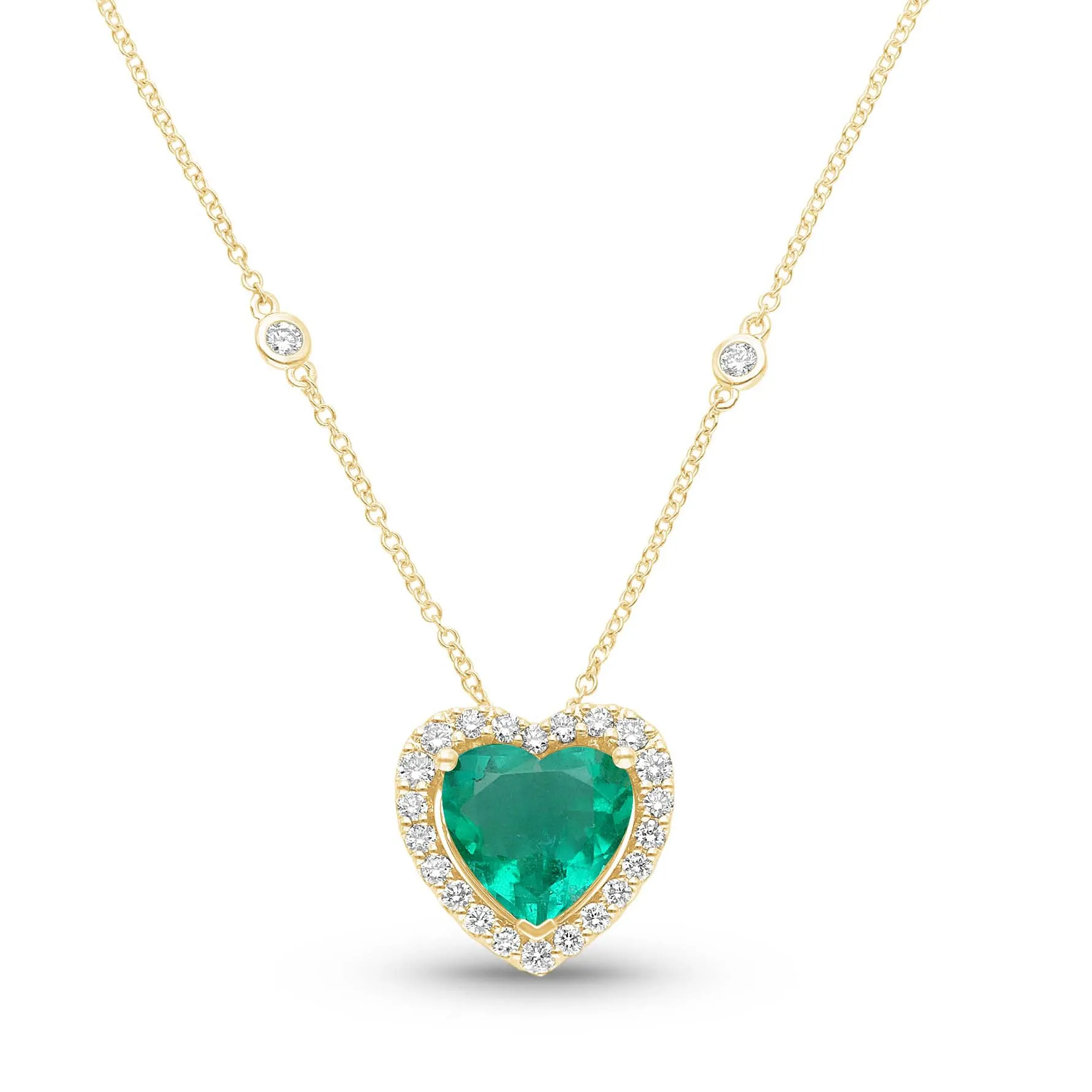 Ardent Heart II Necklace - YG