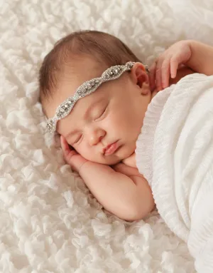 baby rhinestone headband - simply