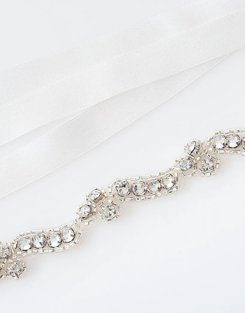 baby rhinestone headband - sparkle