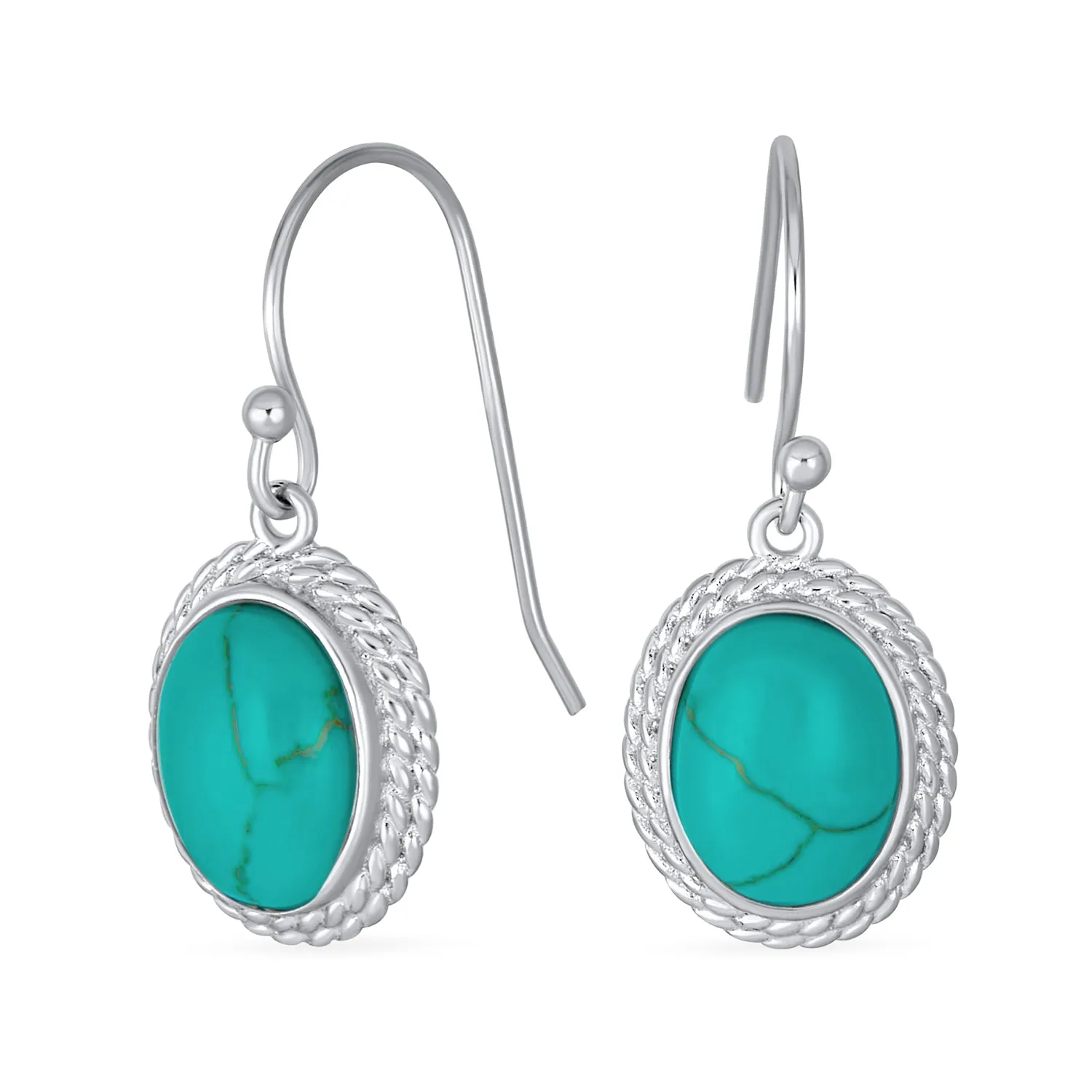 Black Onyx Green Jade Aquamarine Citrine, Peridot Oval Gemstone Drop Earrings