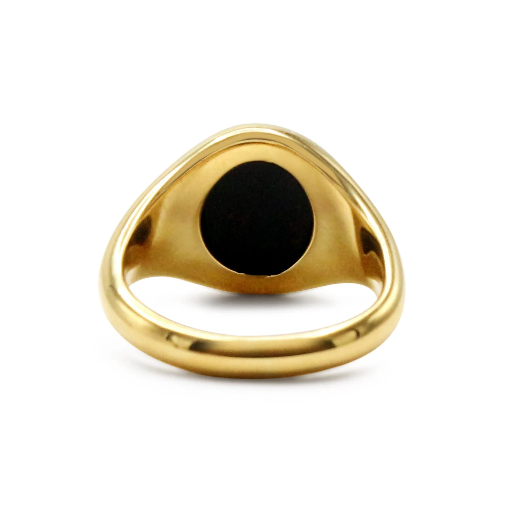 Bloodstone Signet Ring - 18ct Yellow Gold