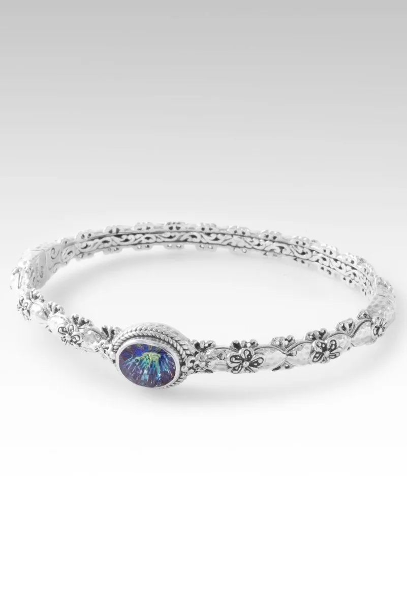 Bloom with Kindness Bangle™ in Moonlight™ Mystic Quartz