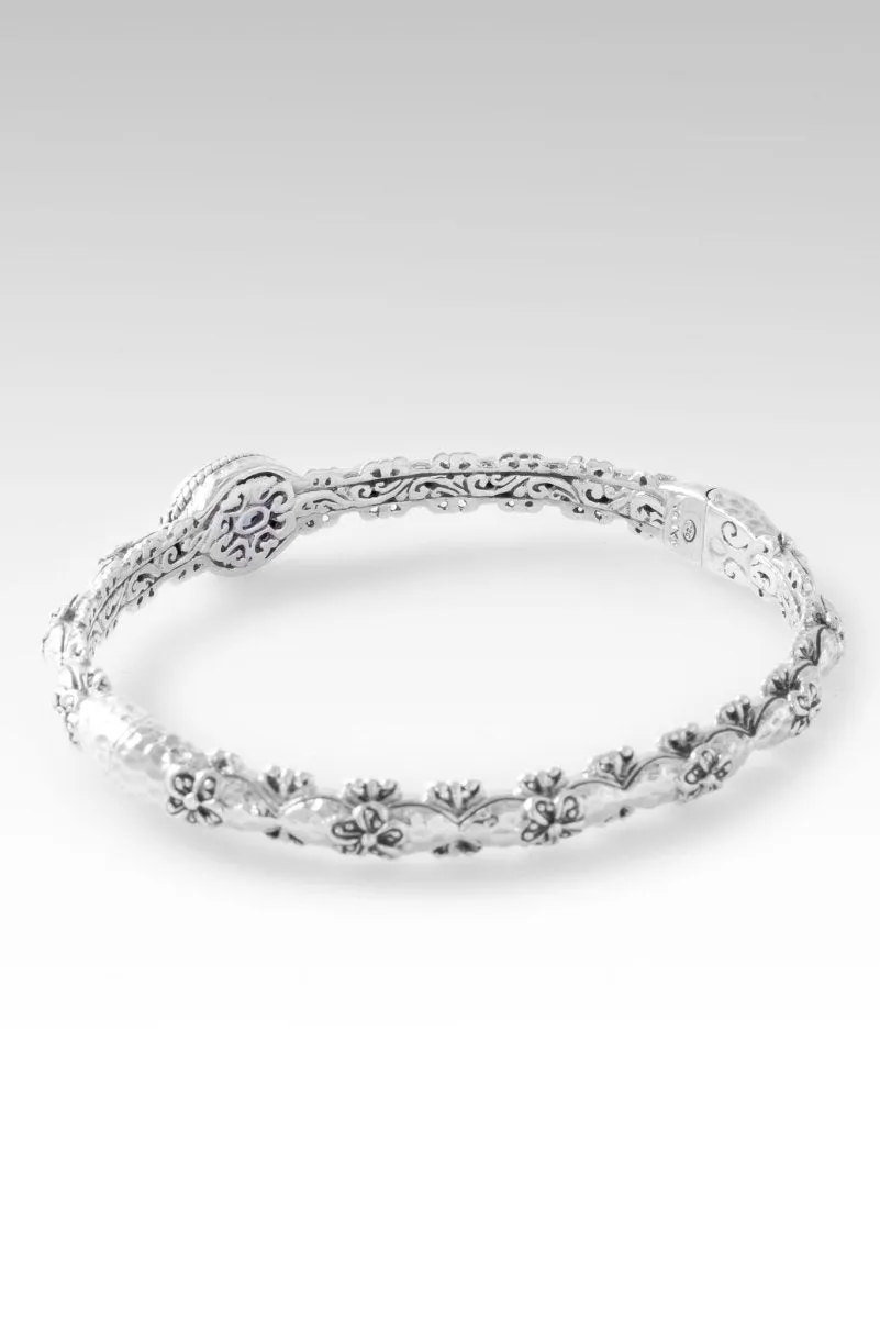 Bloom with Kindness Bangle™ in Moonlight™ Mystic Quartz
