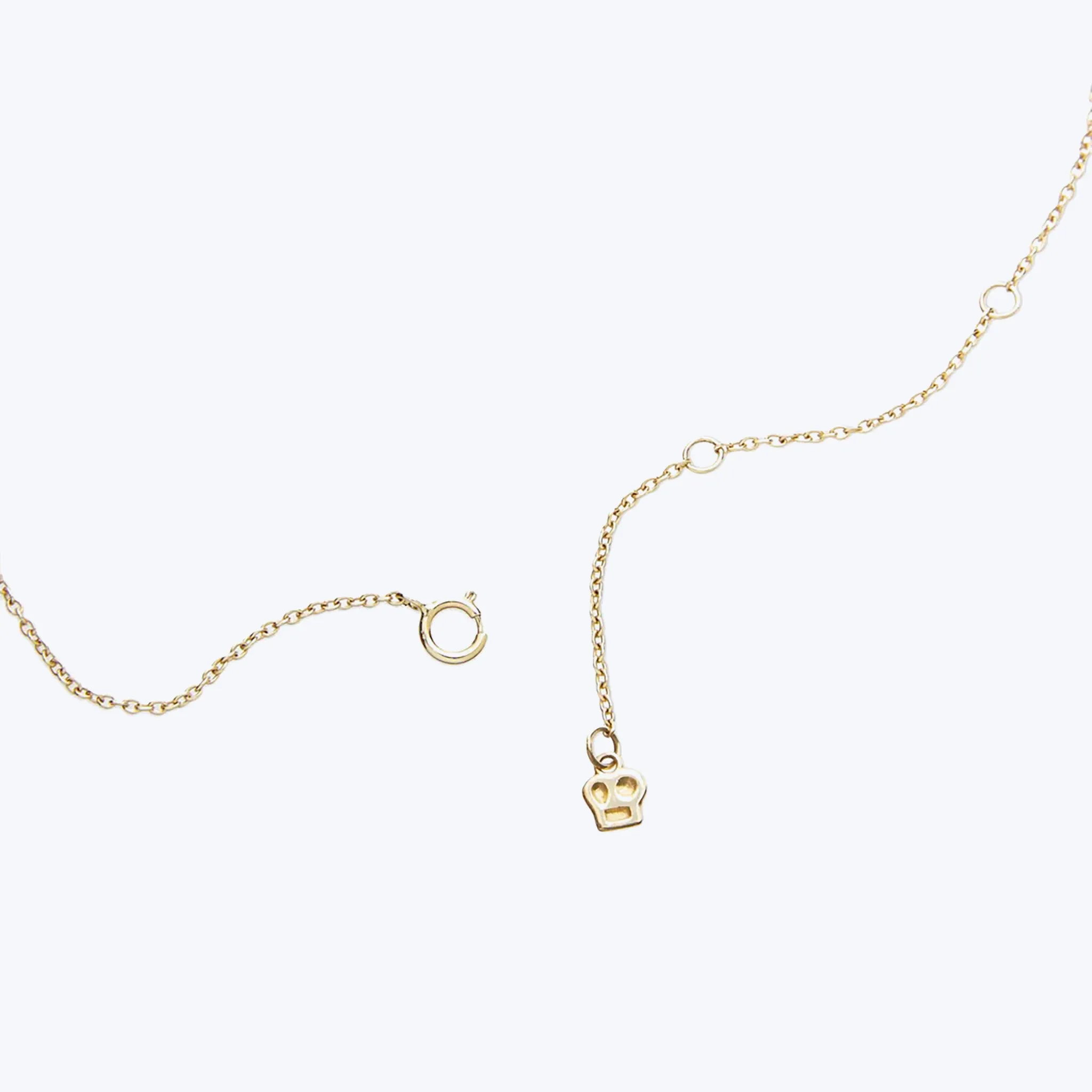 Blue Night Market Signet Necklace