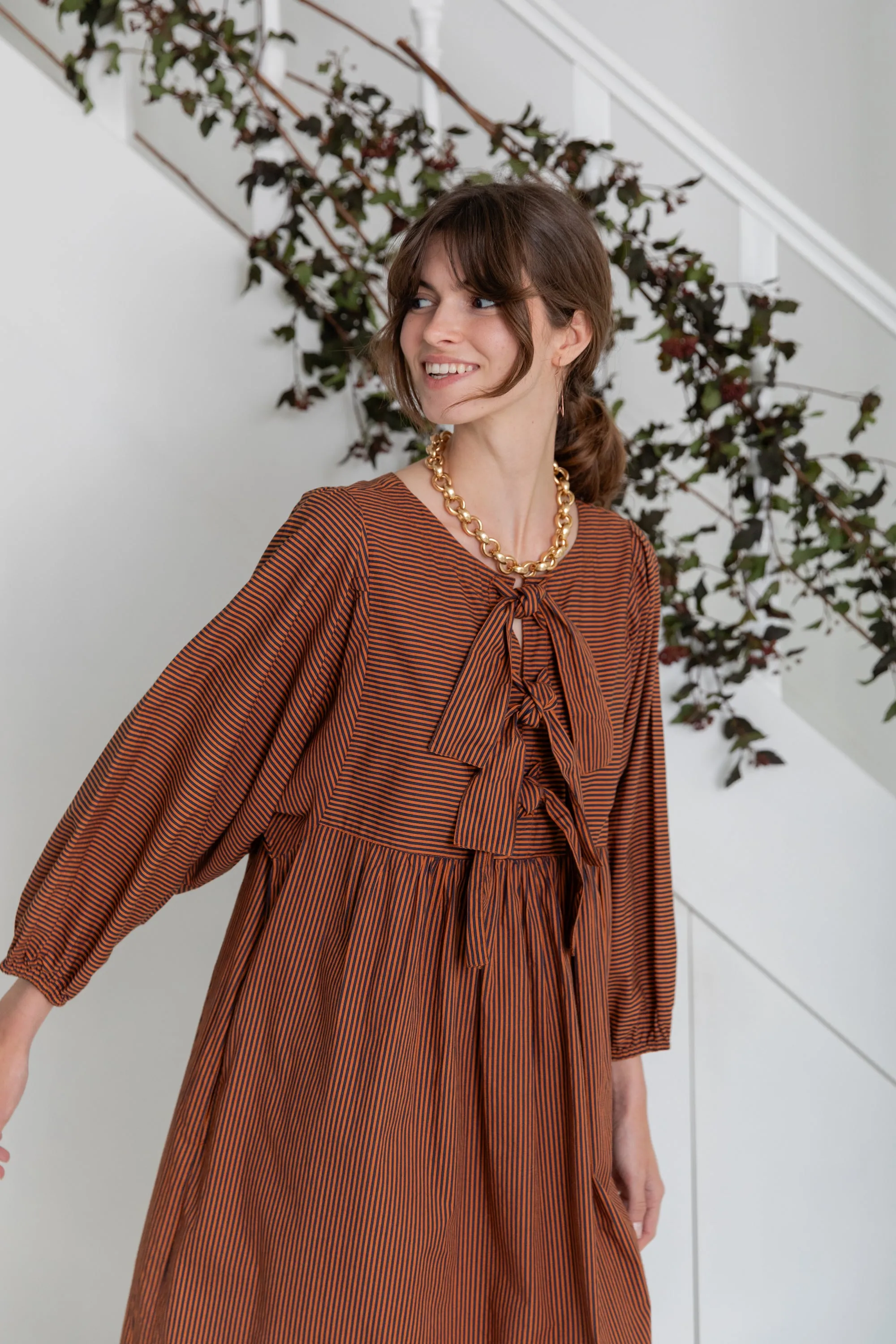 Bonté Amber Rust Dress
