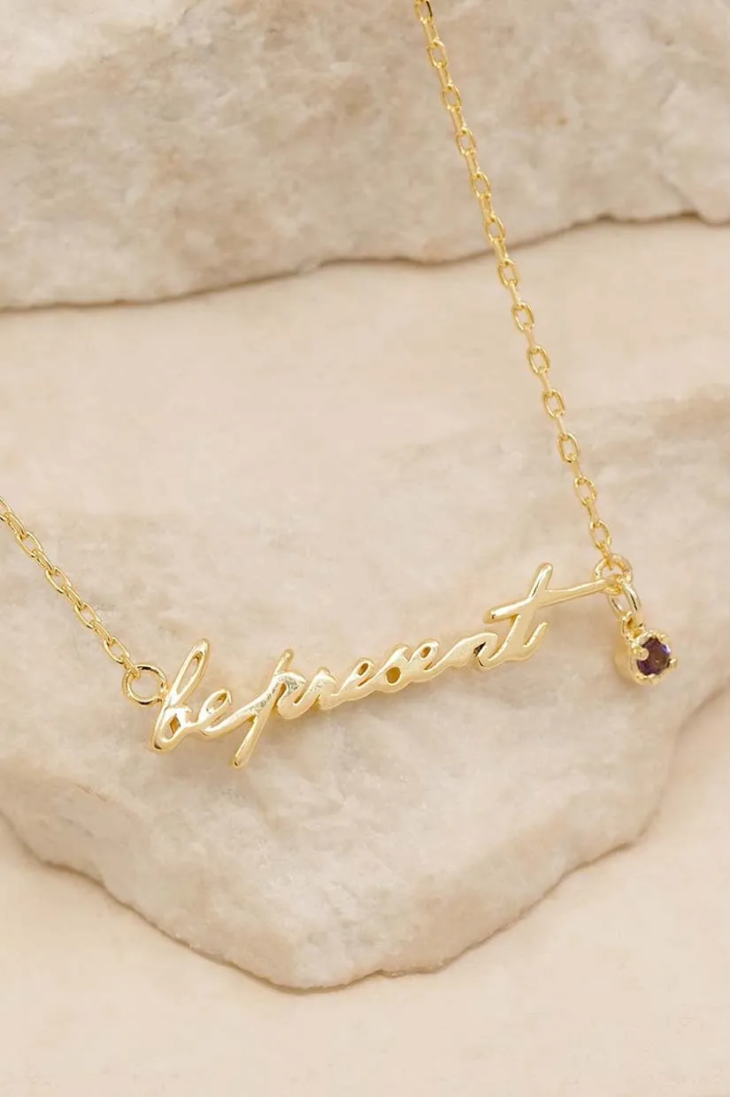By Charlotte Be Present Necklace - Gold