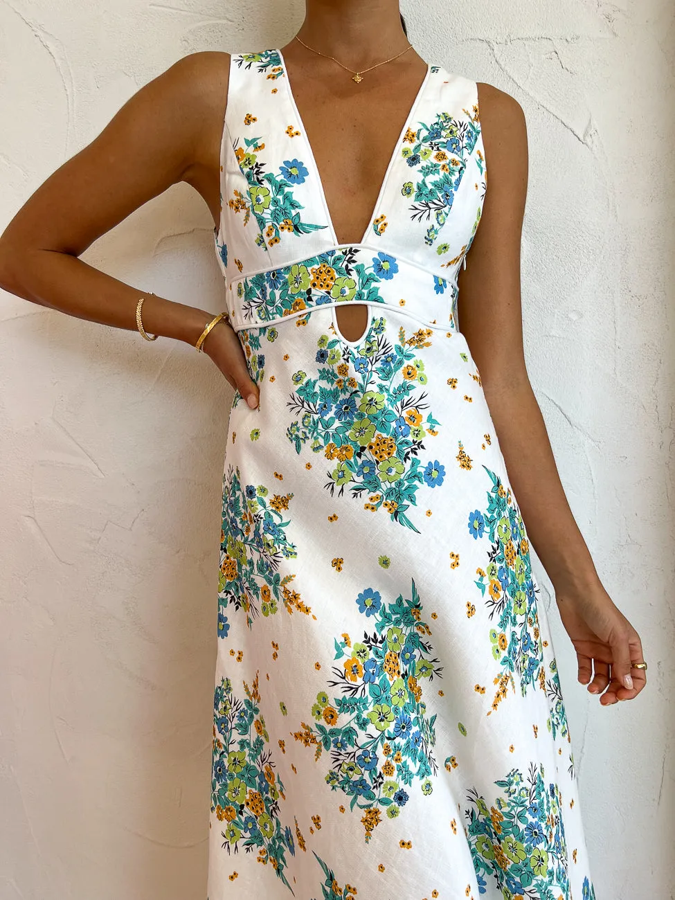 By Johnny Roma Floral Midi Dress in Roma Floral