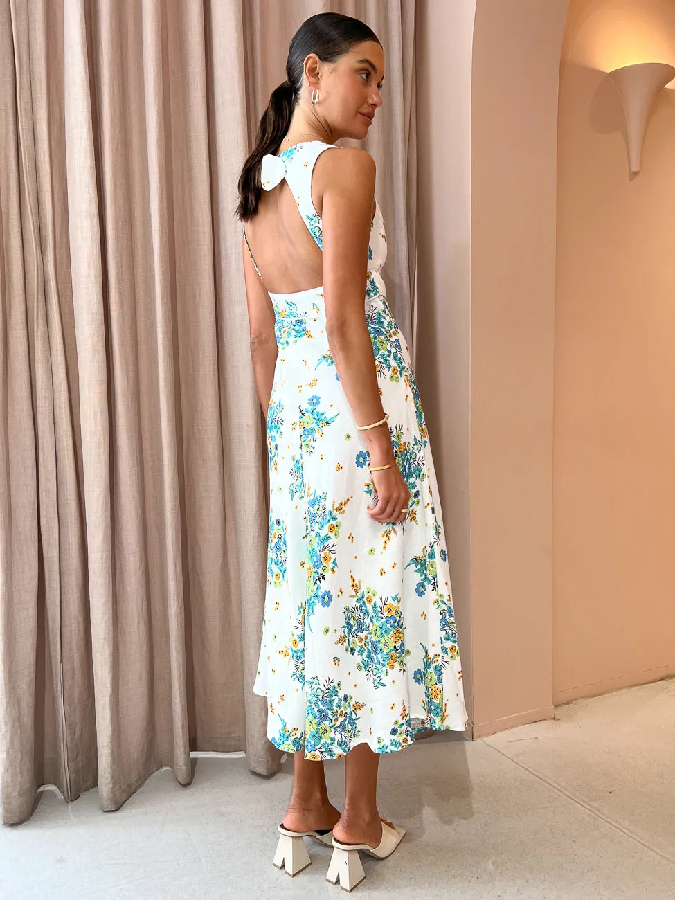 By Johnny Roma Floral Midi Dress in Roma Floral