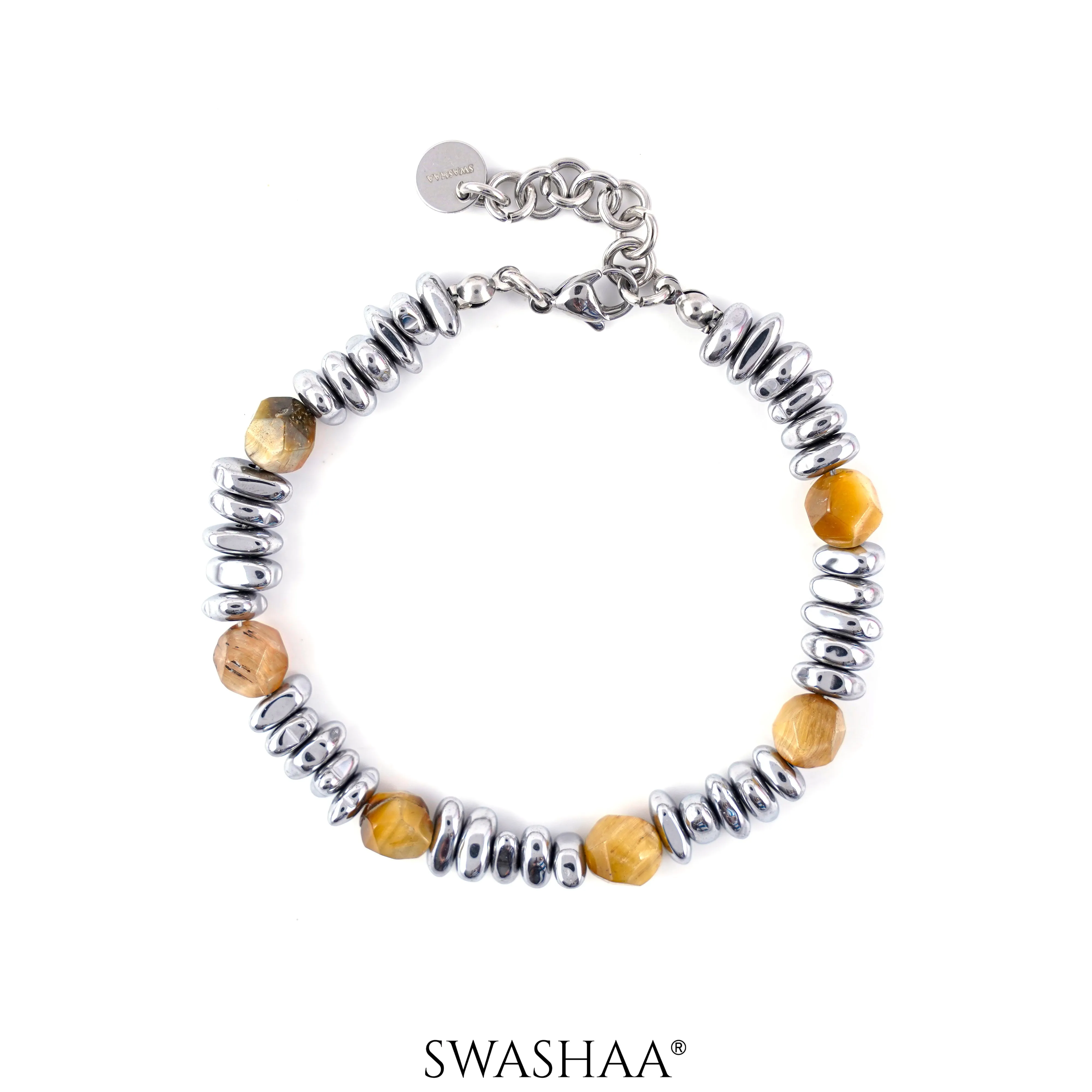Christo Men's Beaded Bracelet