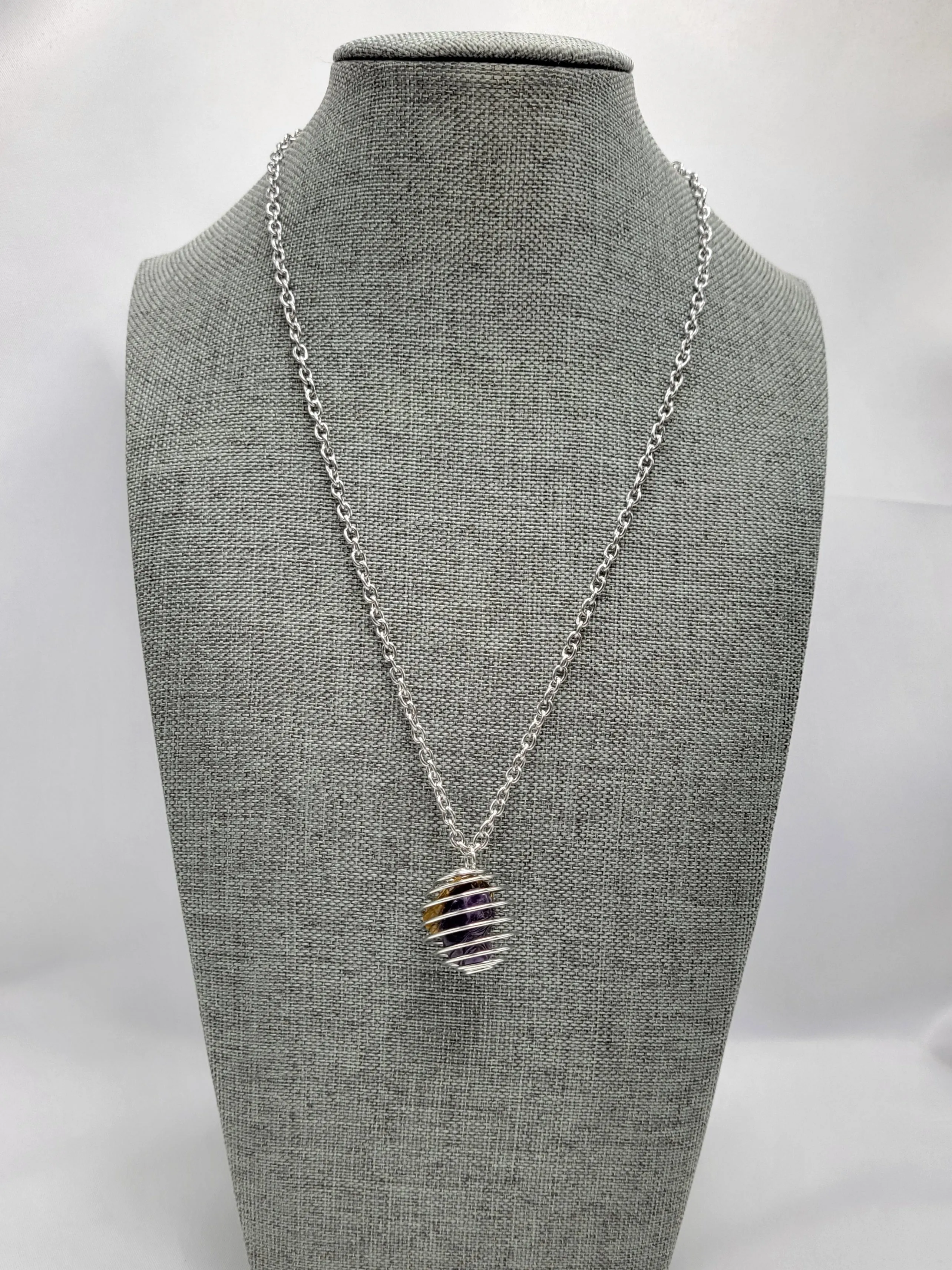 Crystal Cage Necklace