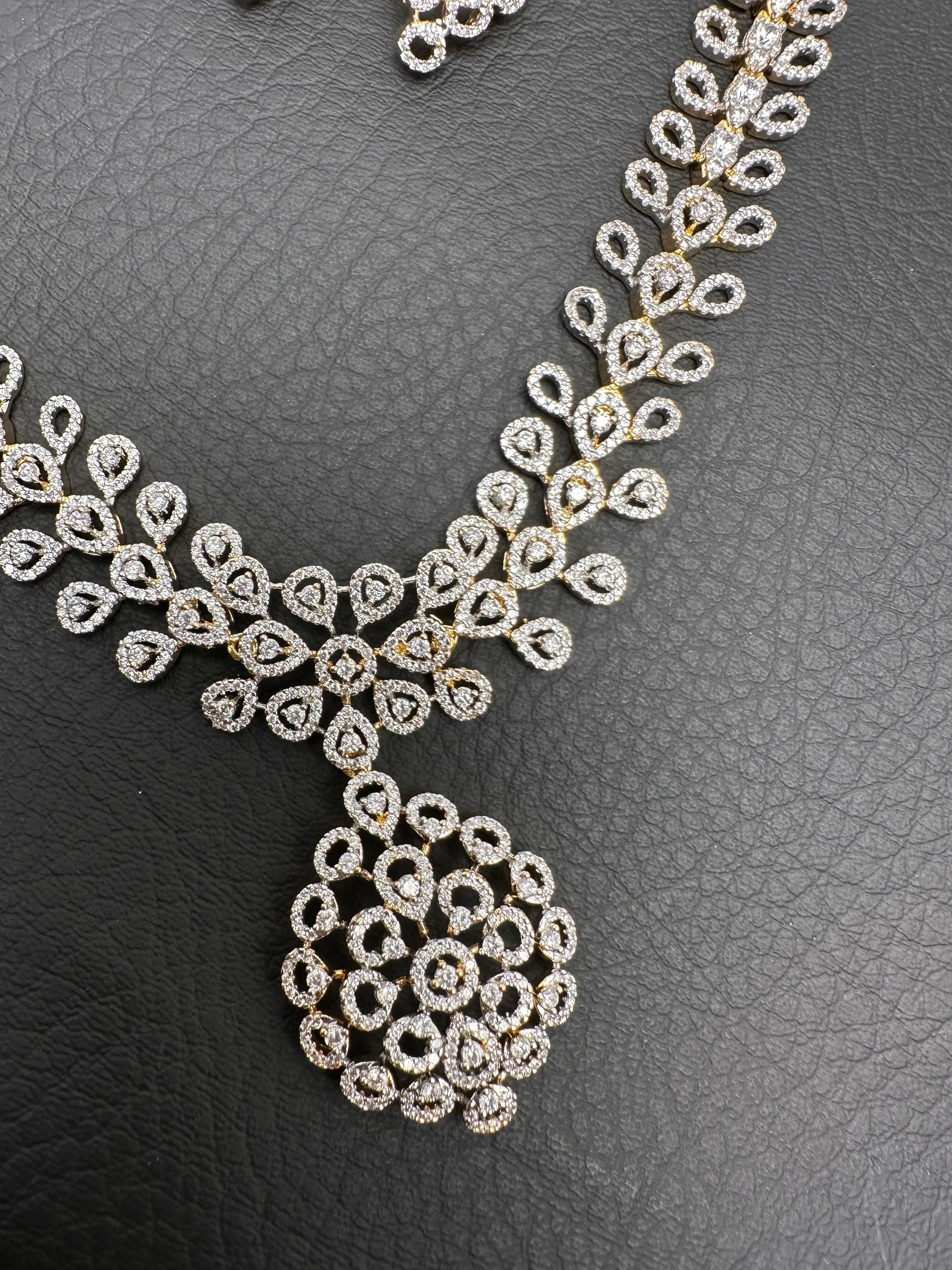 Cubic Zirconia Dainty Necklace
