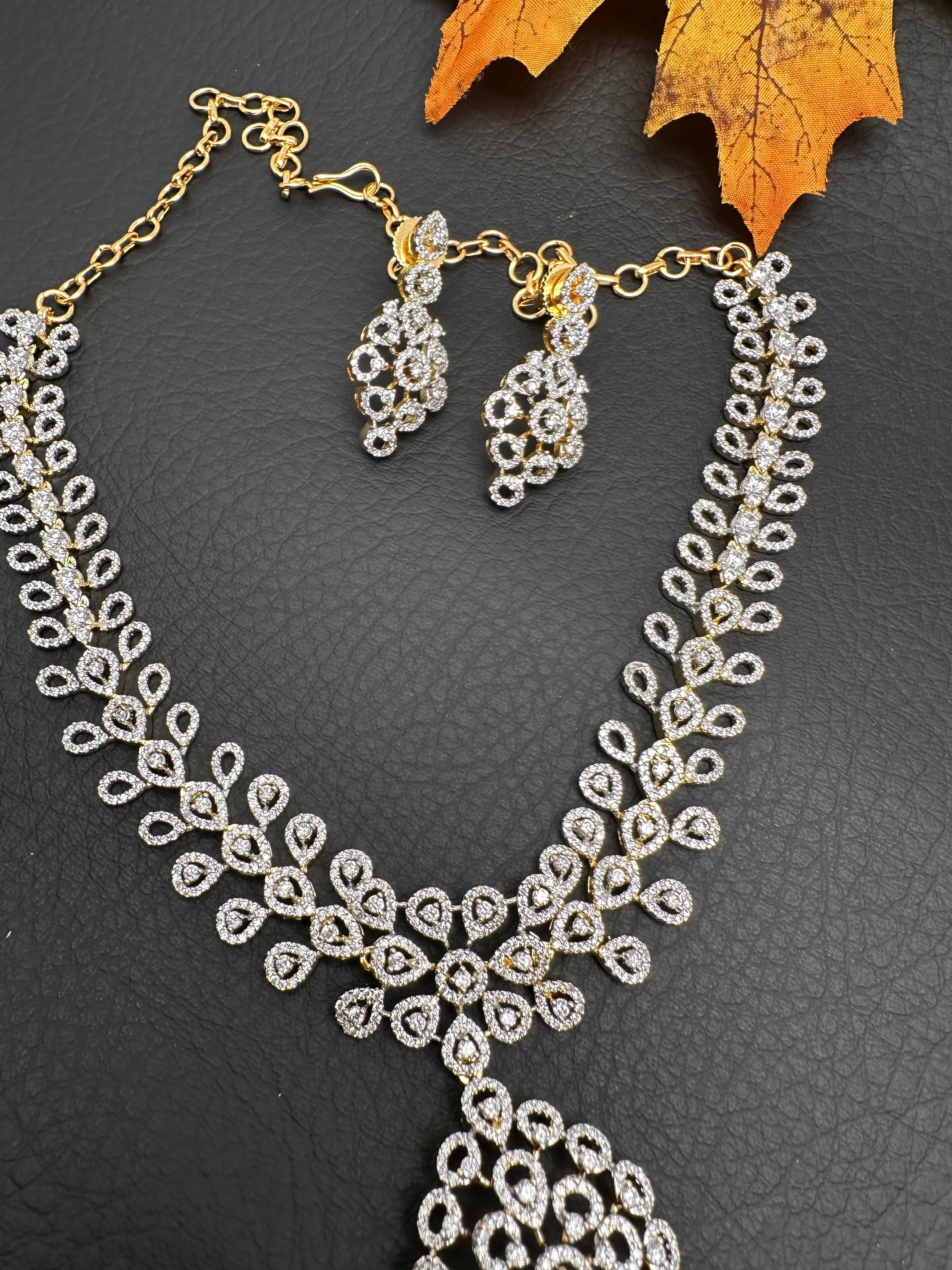 Cubic Zirconia Dainty Necklace
