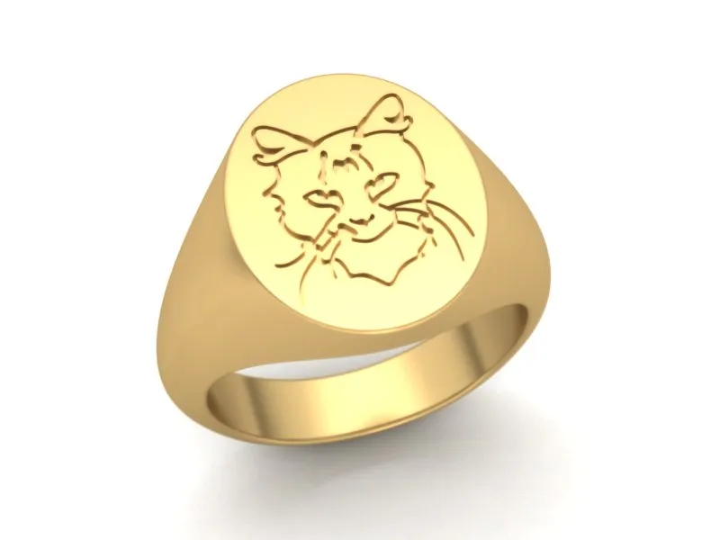 CUSTOM CAT RING