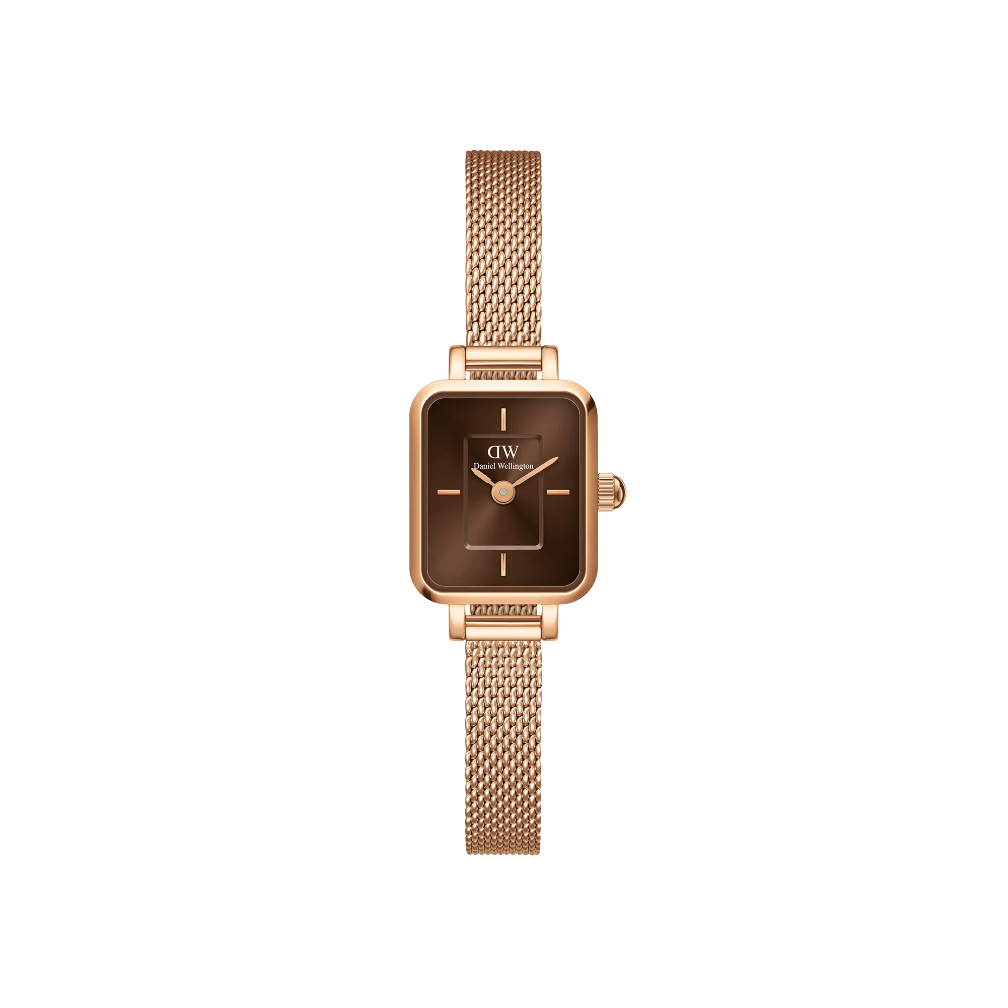 Daniel Wellington Quadro Mini 15x18mm Melrose RG Amber DW00100649