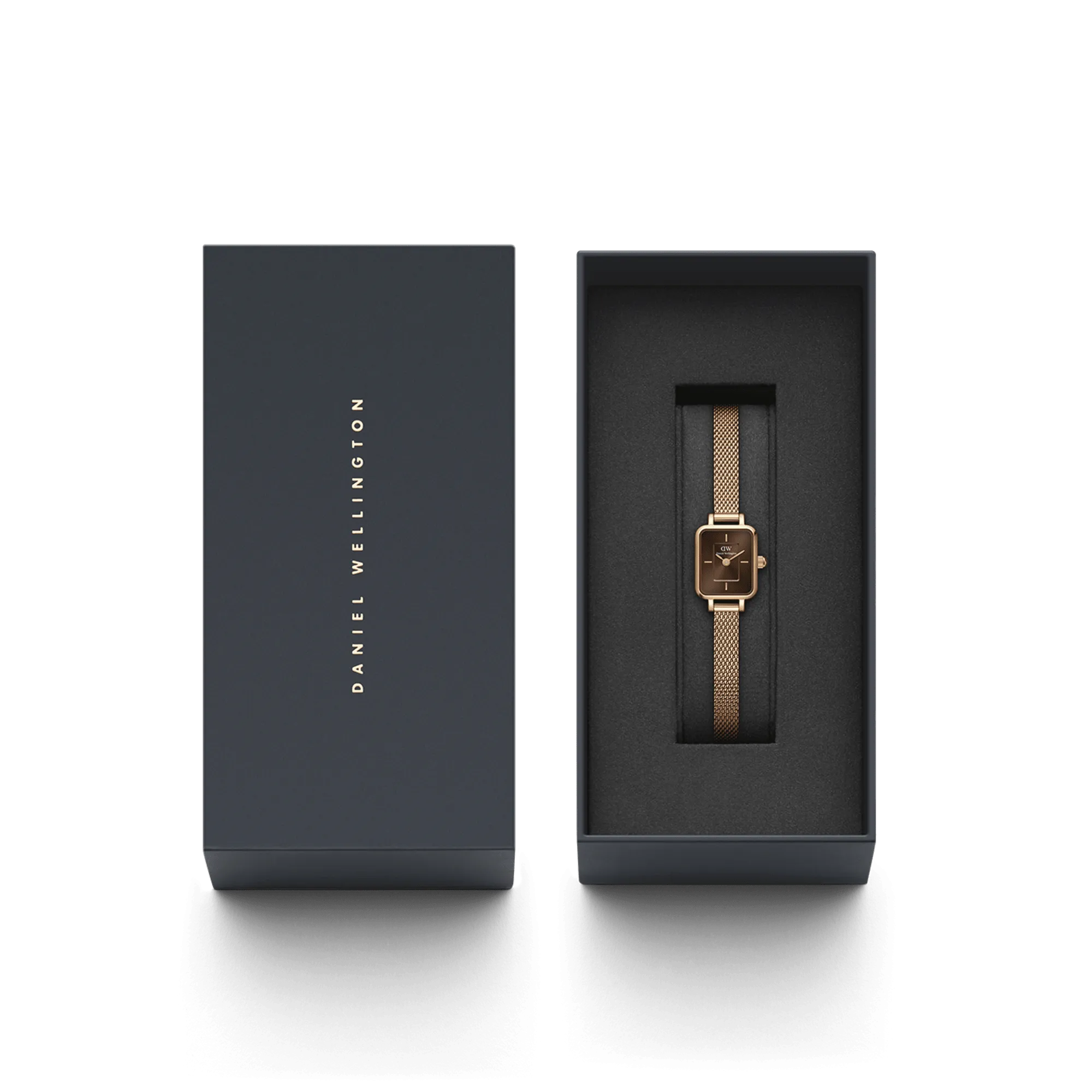 Daniel Wellington Quadro Mini 15x18mm Melrose RG Amber DW00100649