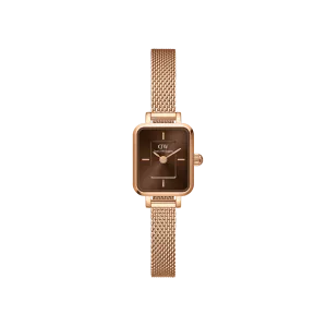 Daniel Wellington Quadro Mini 15x18mm Melrose RG Amber DW00100649