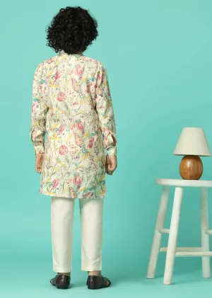 Dazzling Multi-Color Kurta Set For Boys