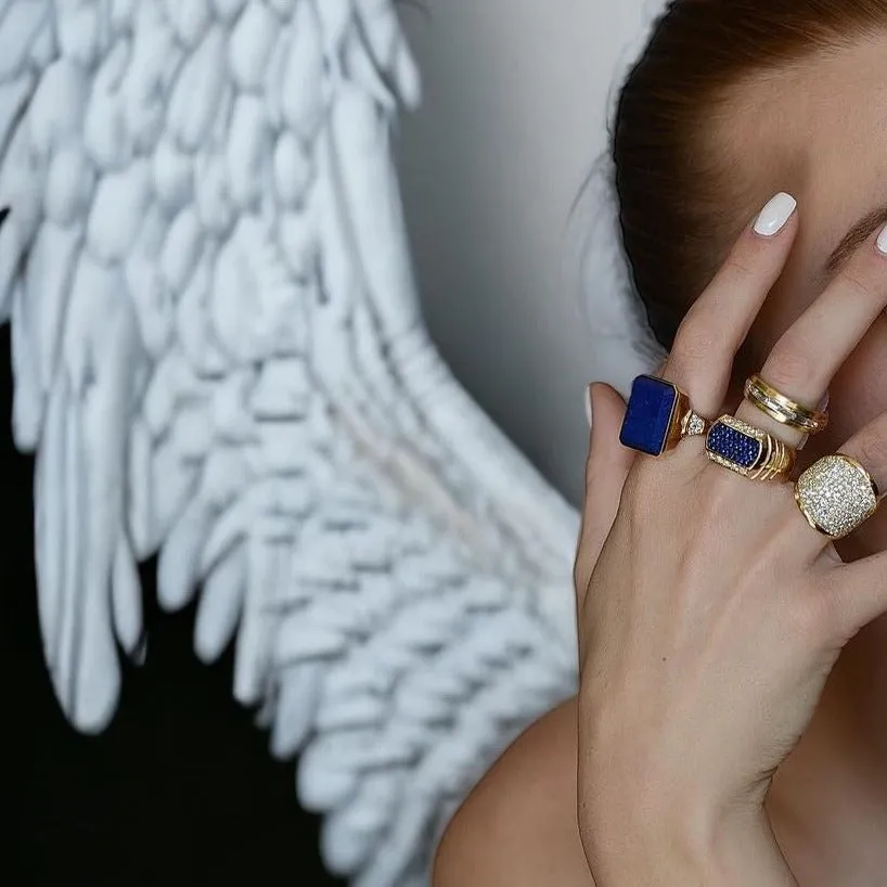 Deco Signet Ring