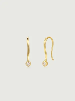Diamond Solitaire Stud Earrings