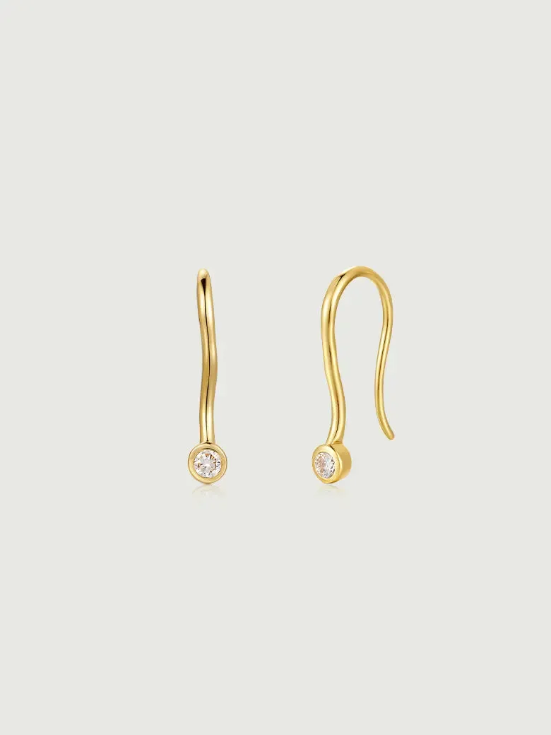 Diamond Solitaire Stud Earrings
