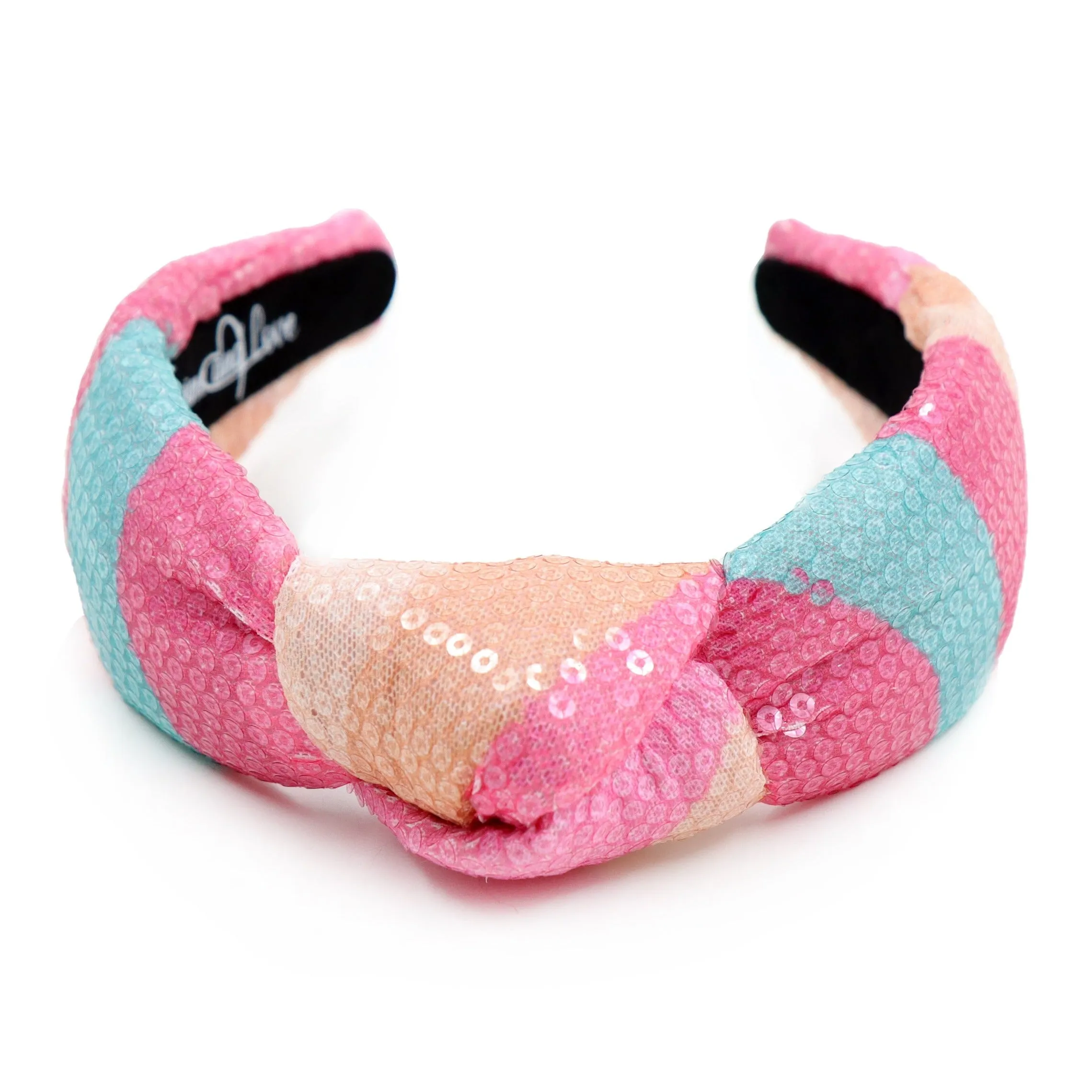 Eli Sequins Padded Knot Headband