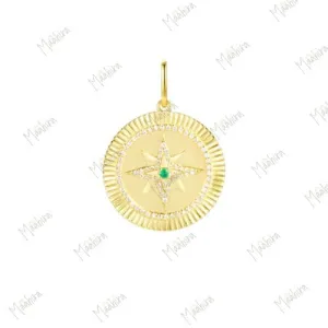 Emerald Star Pendant