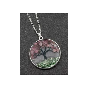 Equilibrium Tree Of Life Round Necklace