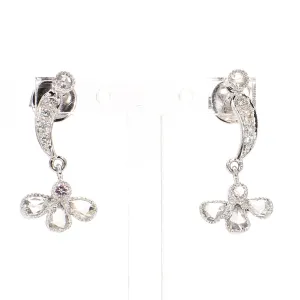Floral Diamond Earrings